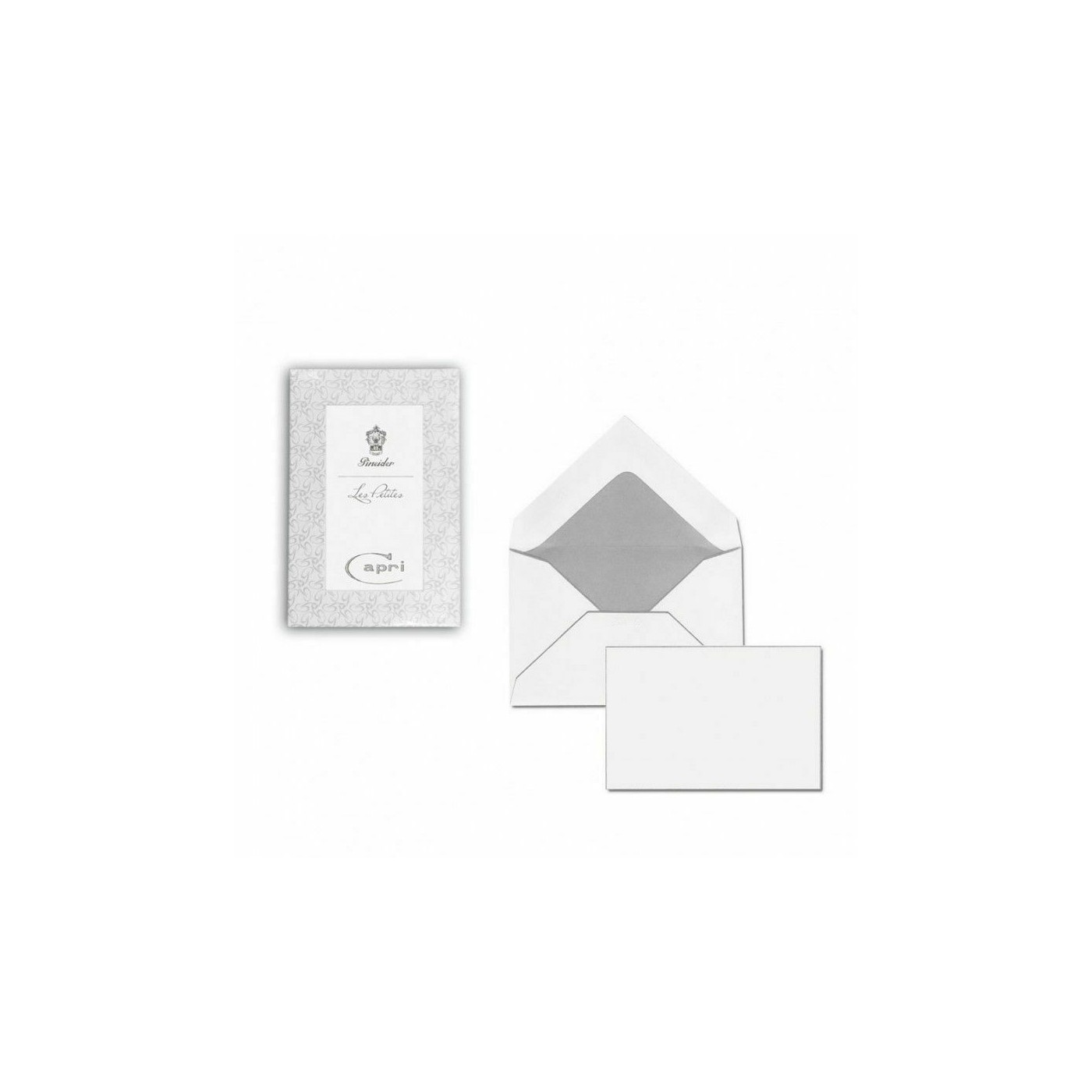PINEIDER Capri carta con busta lettera, 10 biglietti, formato