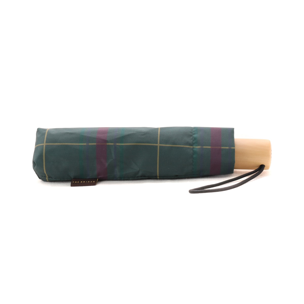 THE BRIDGE ombrello fiber mini apertura manuale, scozzese verde