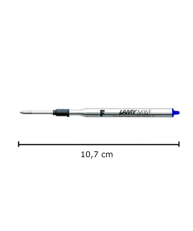 LAMY refill singolo inchiostro blu, F, per penna a sfera, M16