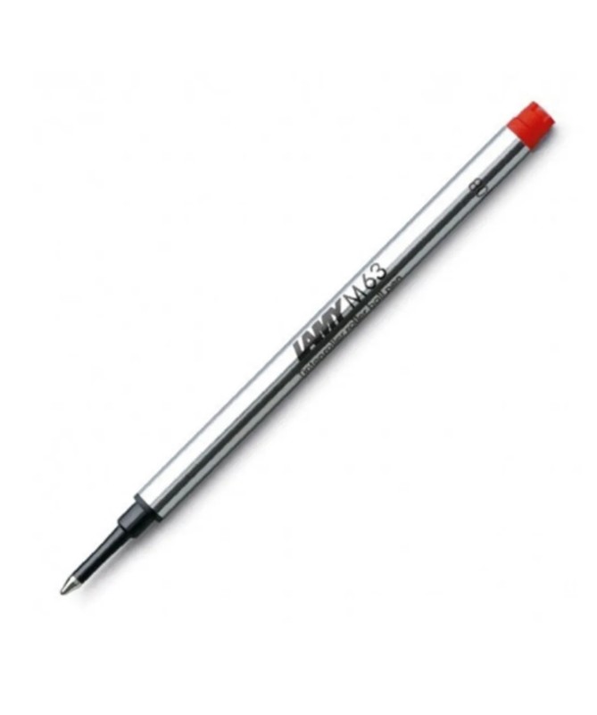 LAMY refill singolo inchiostro rosso, M, per penna roller, M63