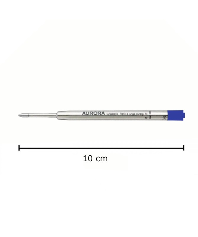 AURORA refill singolo inchiostro blu, M, per penna a sfera