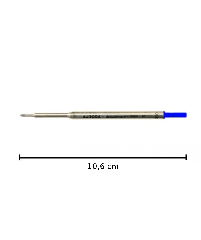 AURORA Wagon refill singolo inchiostro blu, M, per penna a sfera