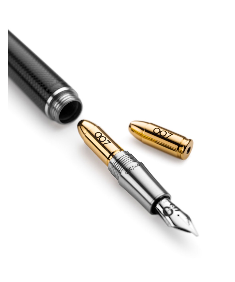 MONTEGRAPPA 007 Spymaster Duo penna stilografica pennino M 18k