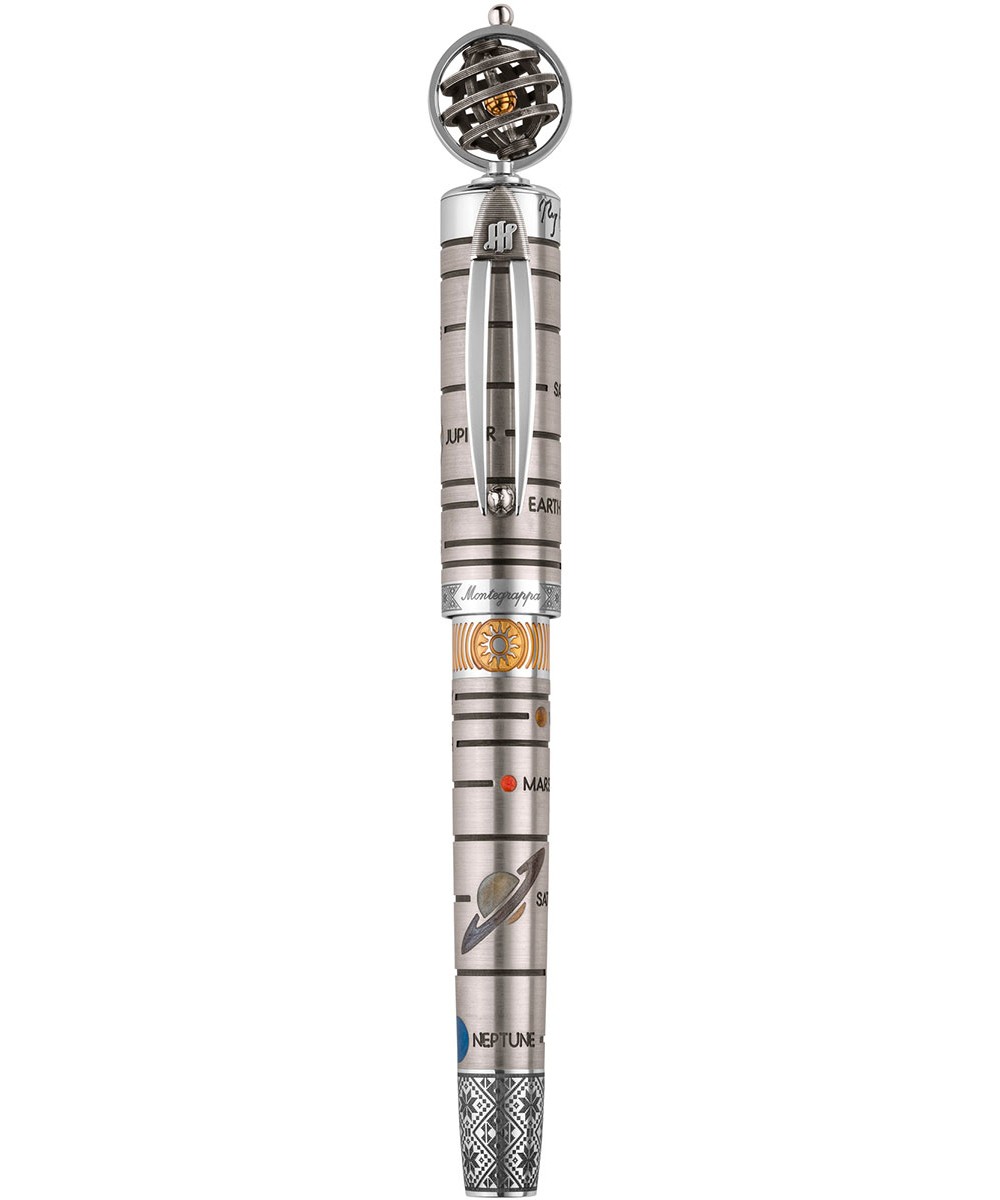 Montegrappa Nicolaus Copernicus penna roller in argento limited