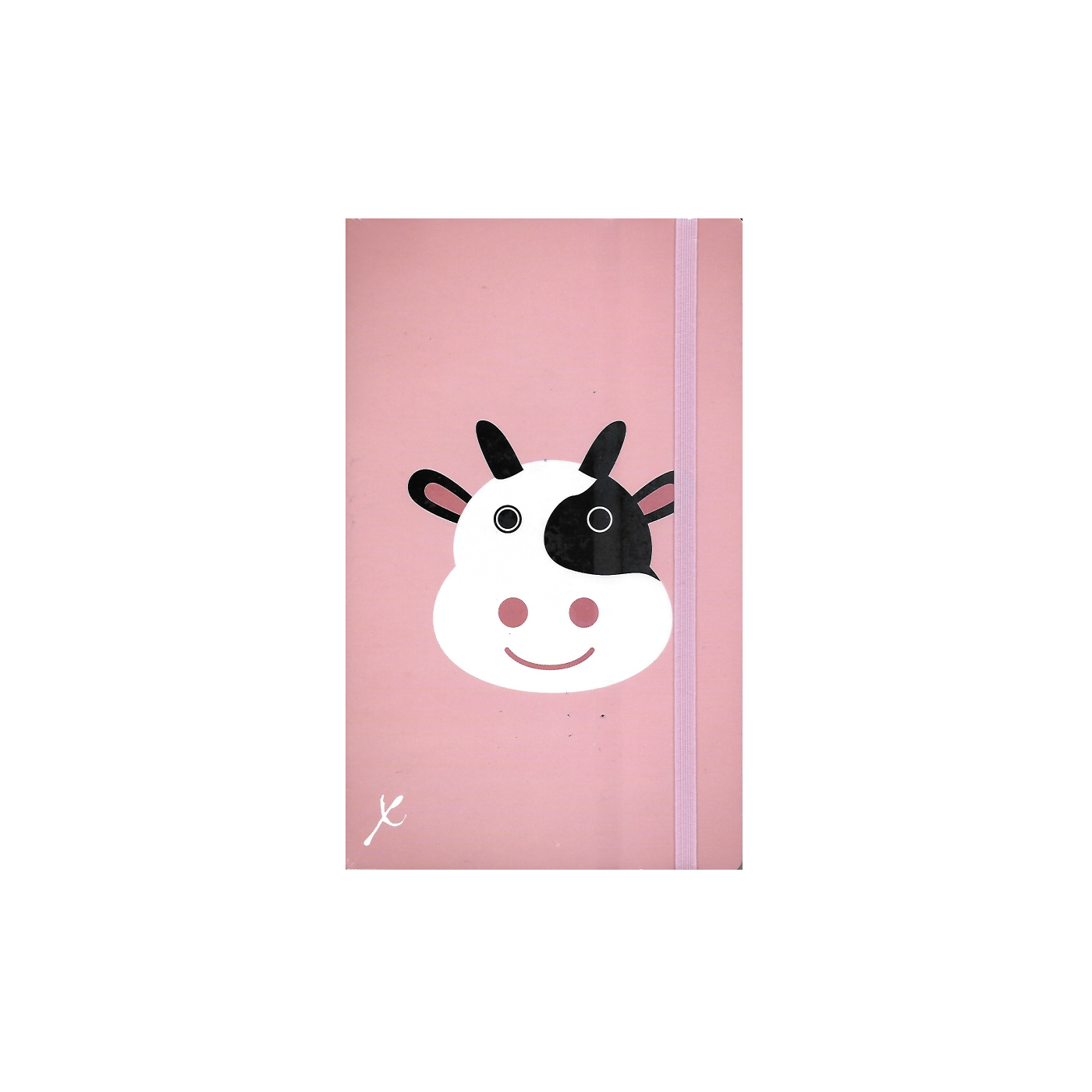 STIFFLEXIBLE taccuino righe, copertina flessibile, 9x14 cm, Cow