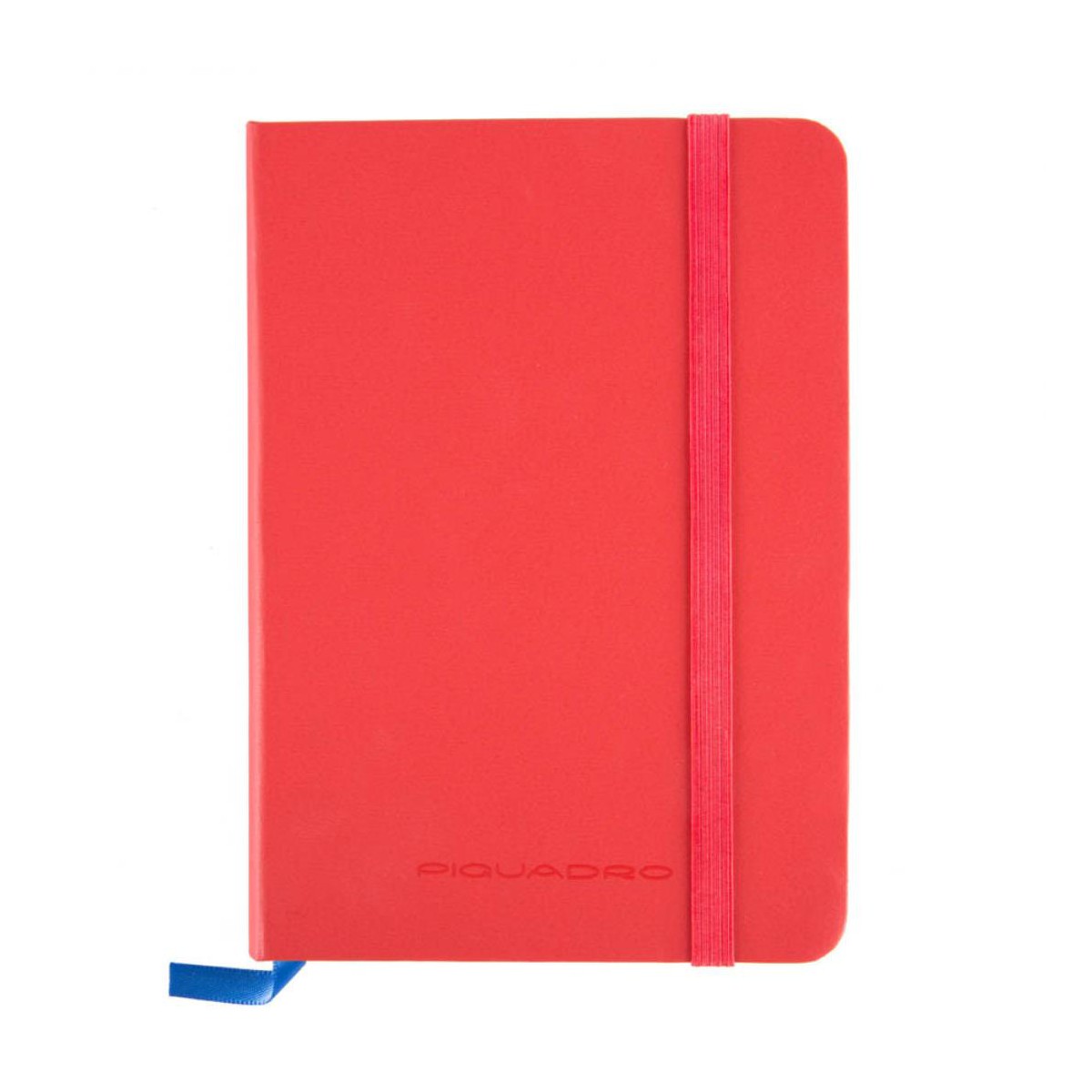 PIQUADRO quaderno notes a righe, formato A6, datario, rosso